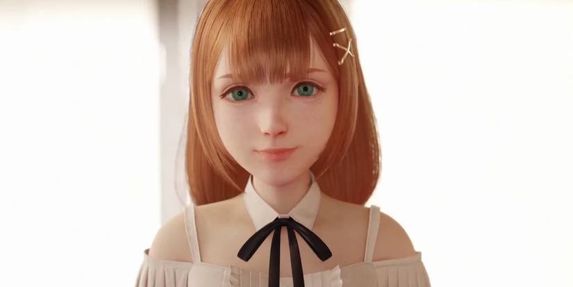 Strelitzia stares into the camera in Kingdom Hearts 4