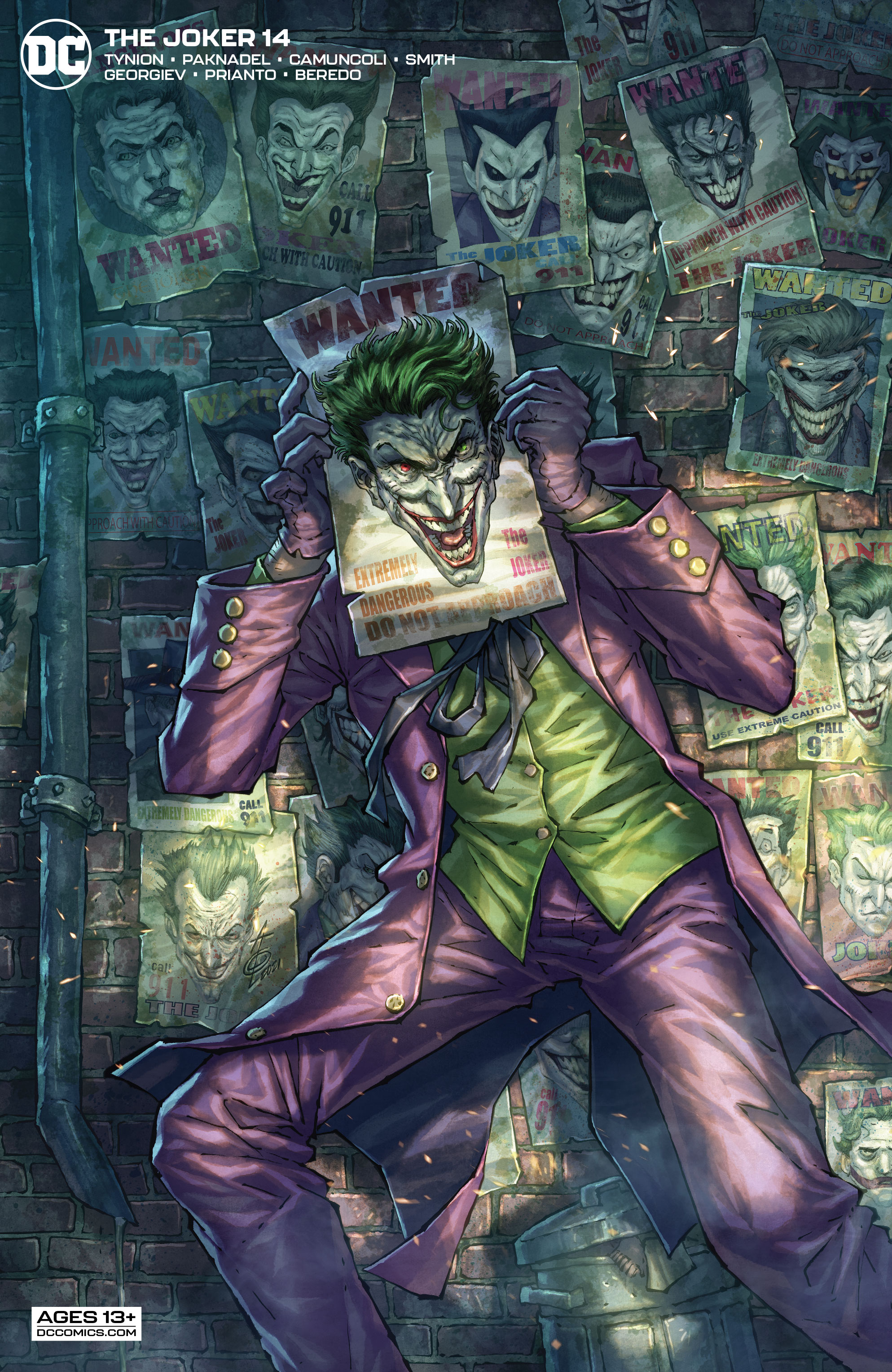 The Joker 14 cover variant