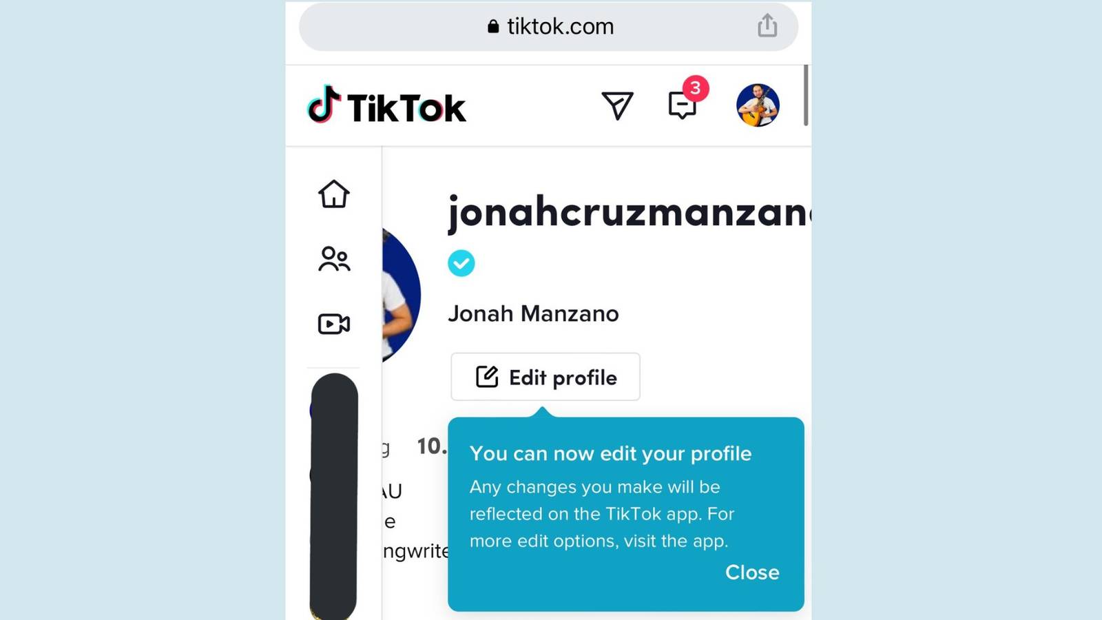 You Can Now Edit TikTok Profile On The Desktop
