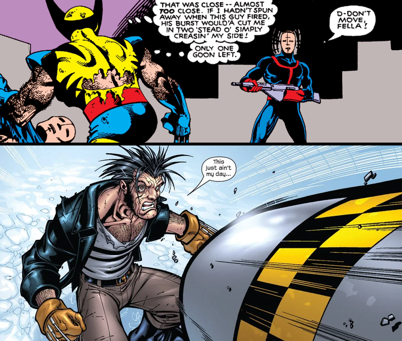 Wolverine Healing Factor power Difference over time