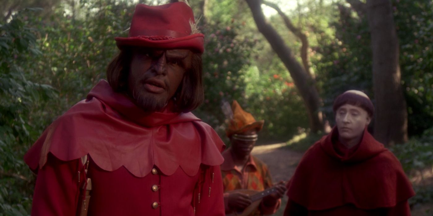 Worf as Will Scarlet