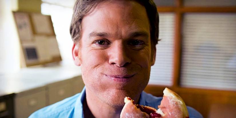 Dexter Morgan Eating a Donut