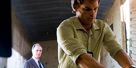 Frank Lundy confronts Dexter in Dexter season 2.