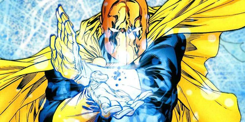 Doctor Fate in DC comics.