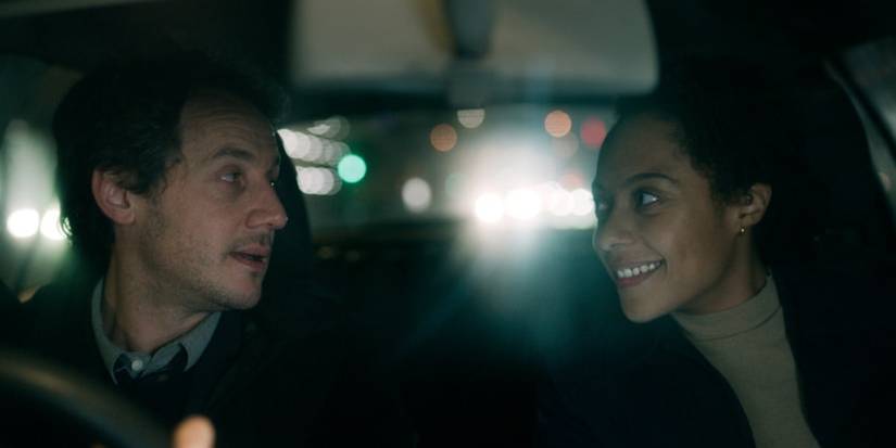 Min and Louisa in a car together in Slow Horses