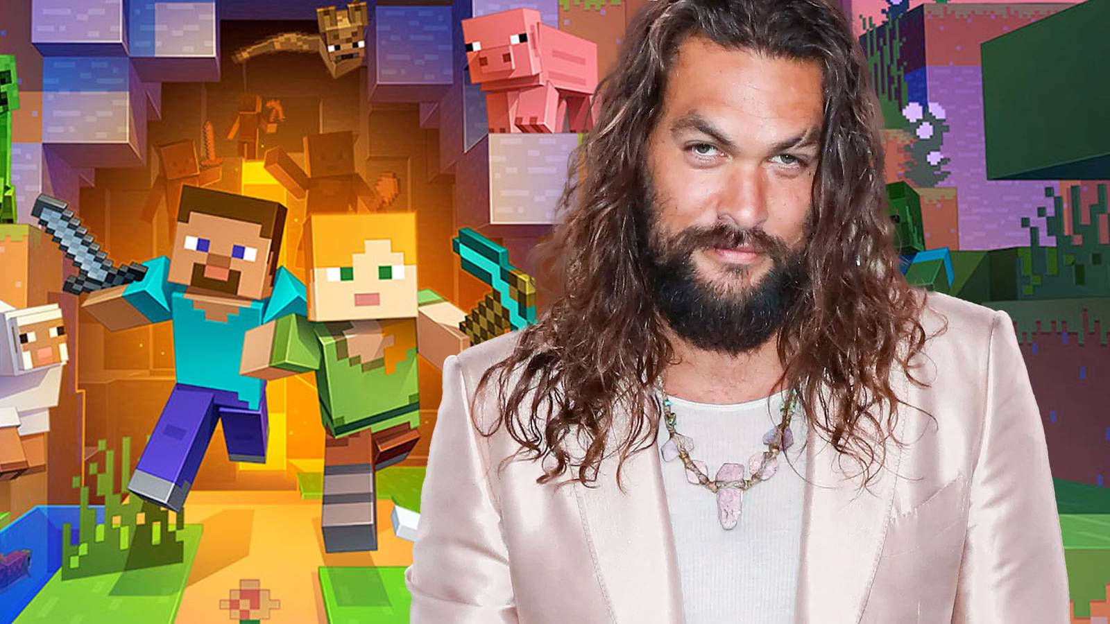 Minecraft Movie Casts Jason Momoa