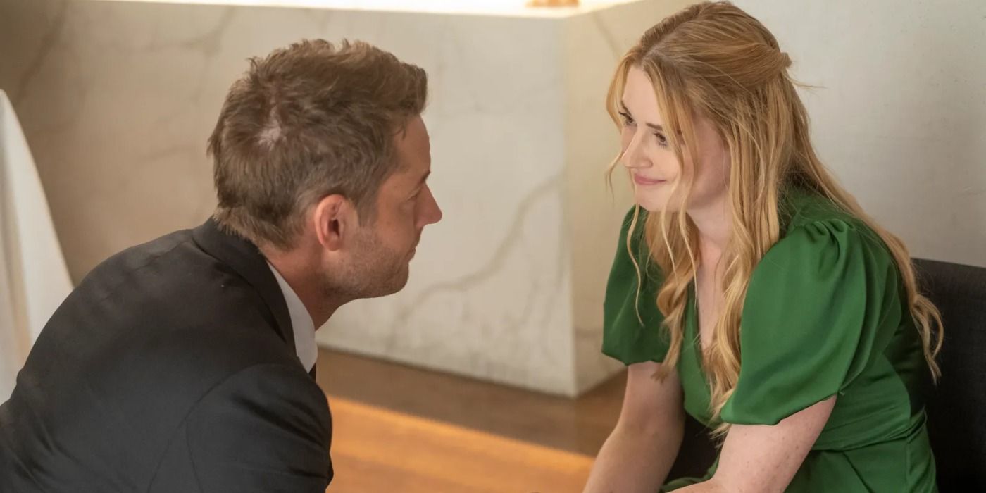 Kevin and Sophie at Kate's wedding on This Is Us