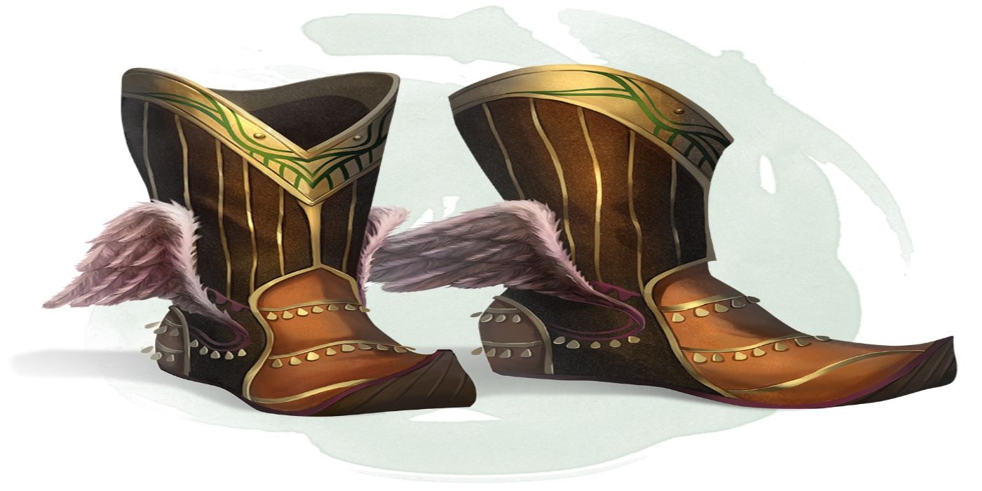 winged boots dnd