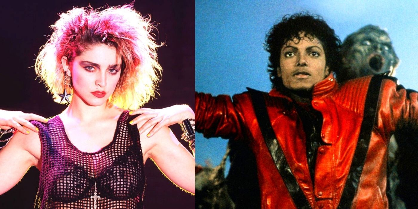 MTV 80s music videos showcasing the golden era of music television