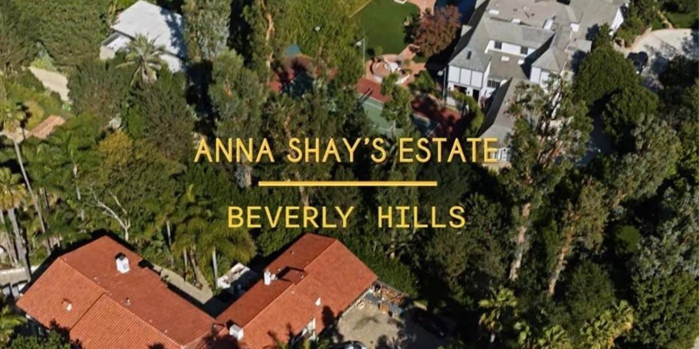 Anna Shays estate from above on Bling EMpire