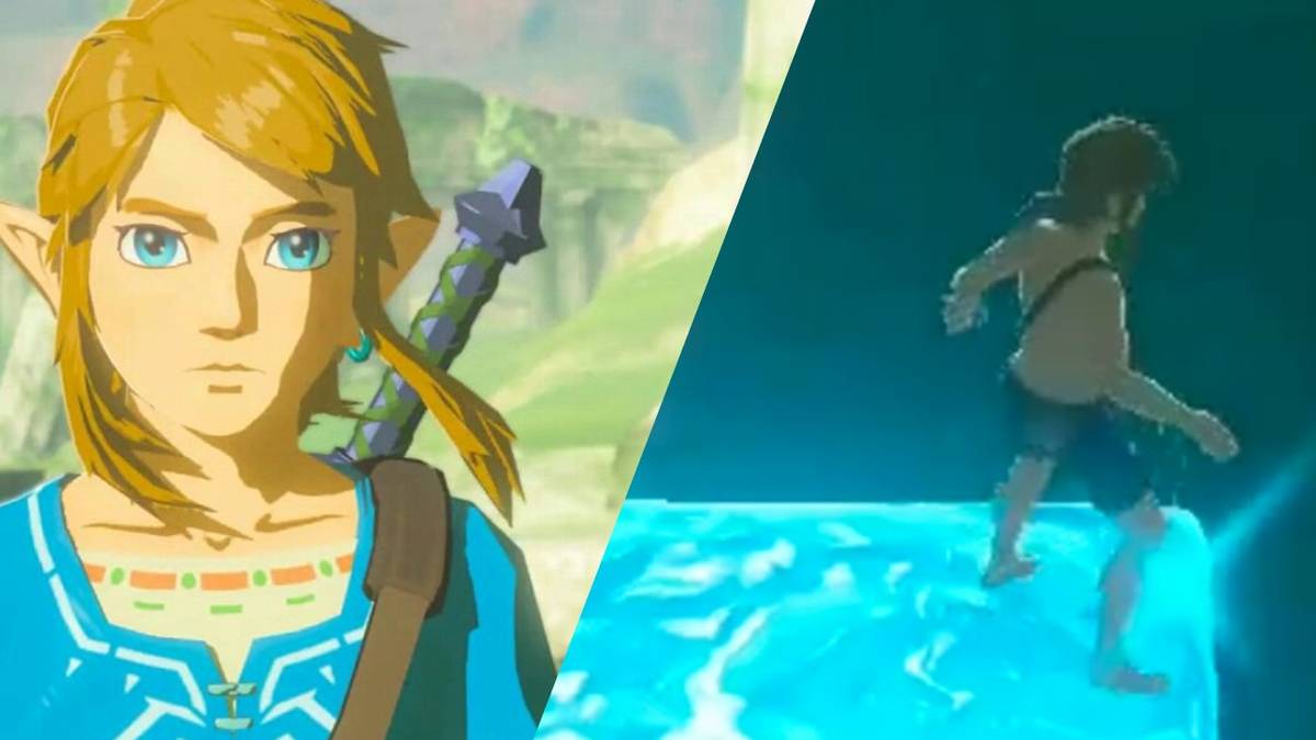 Simple BOTW Trick To Stop Link Falling Off Ledges Baffles Players