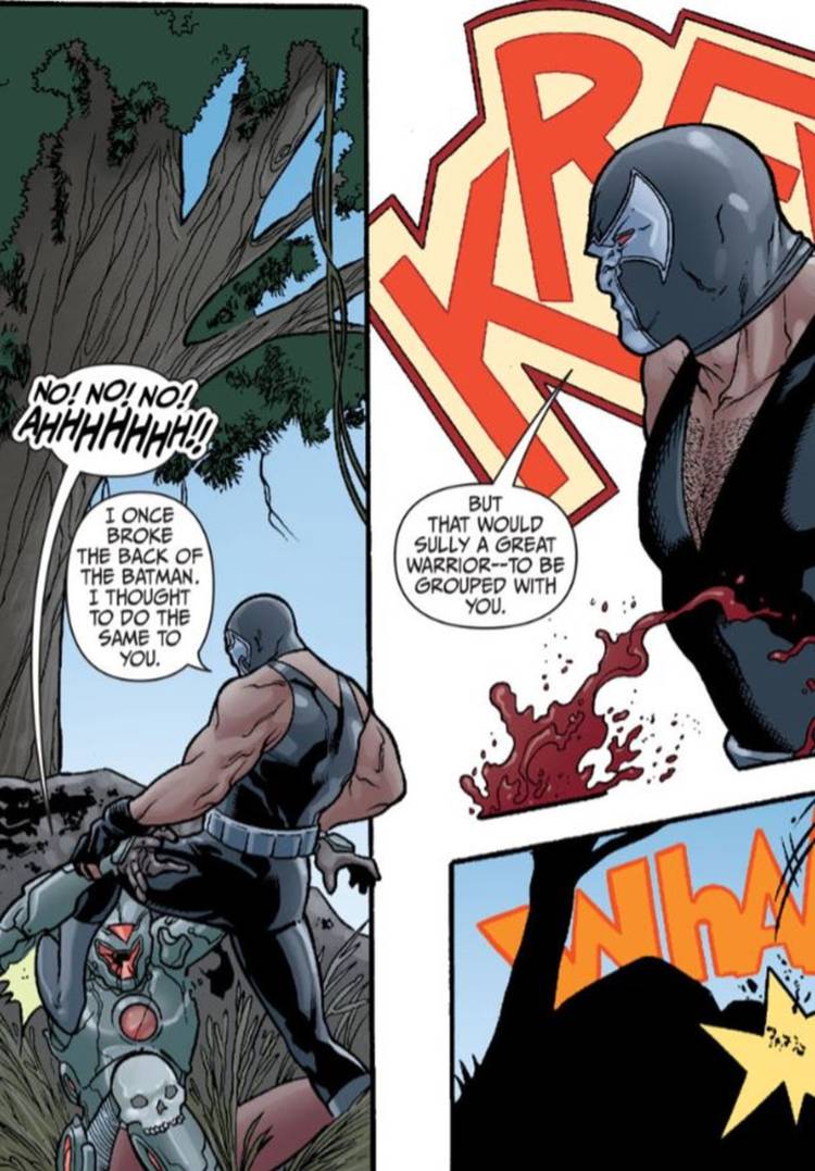 Unsafe Secret Examples Bane Breaking Batman's Back Was the Ultimate Sign of Respect