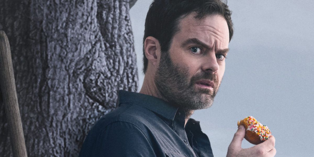 Bill Hader as Barry Berkman eating a donut in HBO Barry