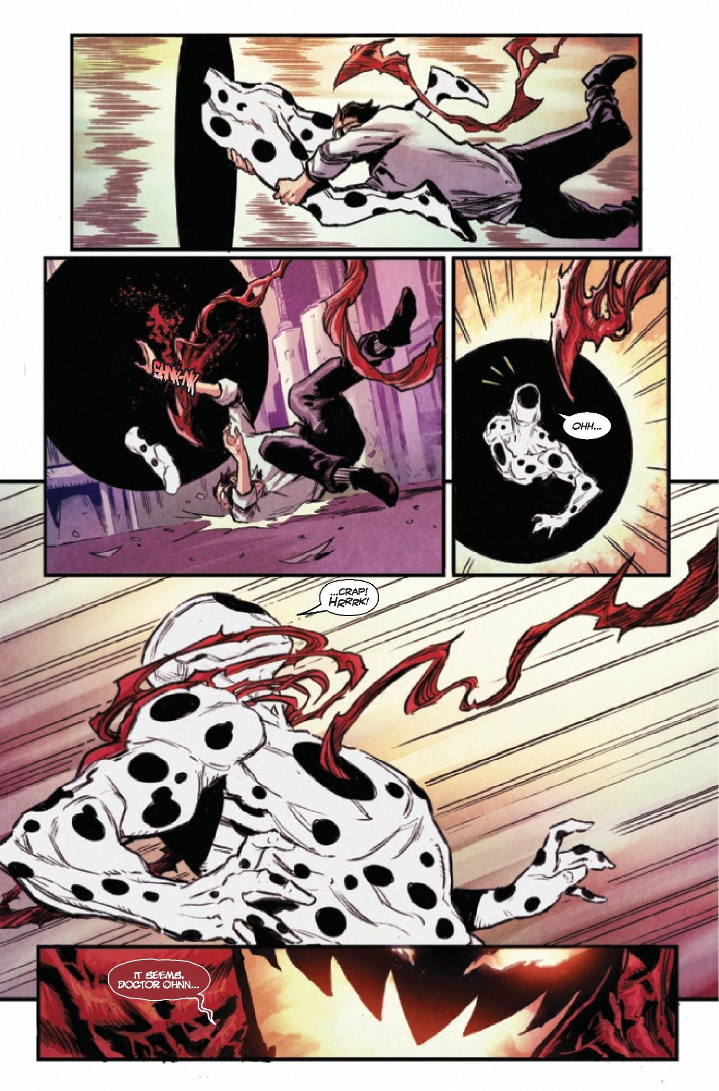 Carnage 3 page 6 Spot gets invaded