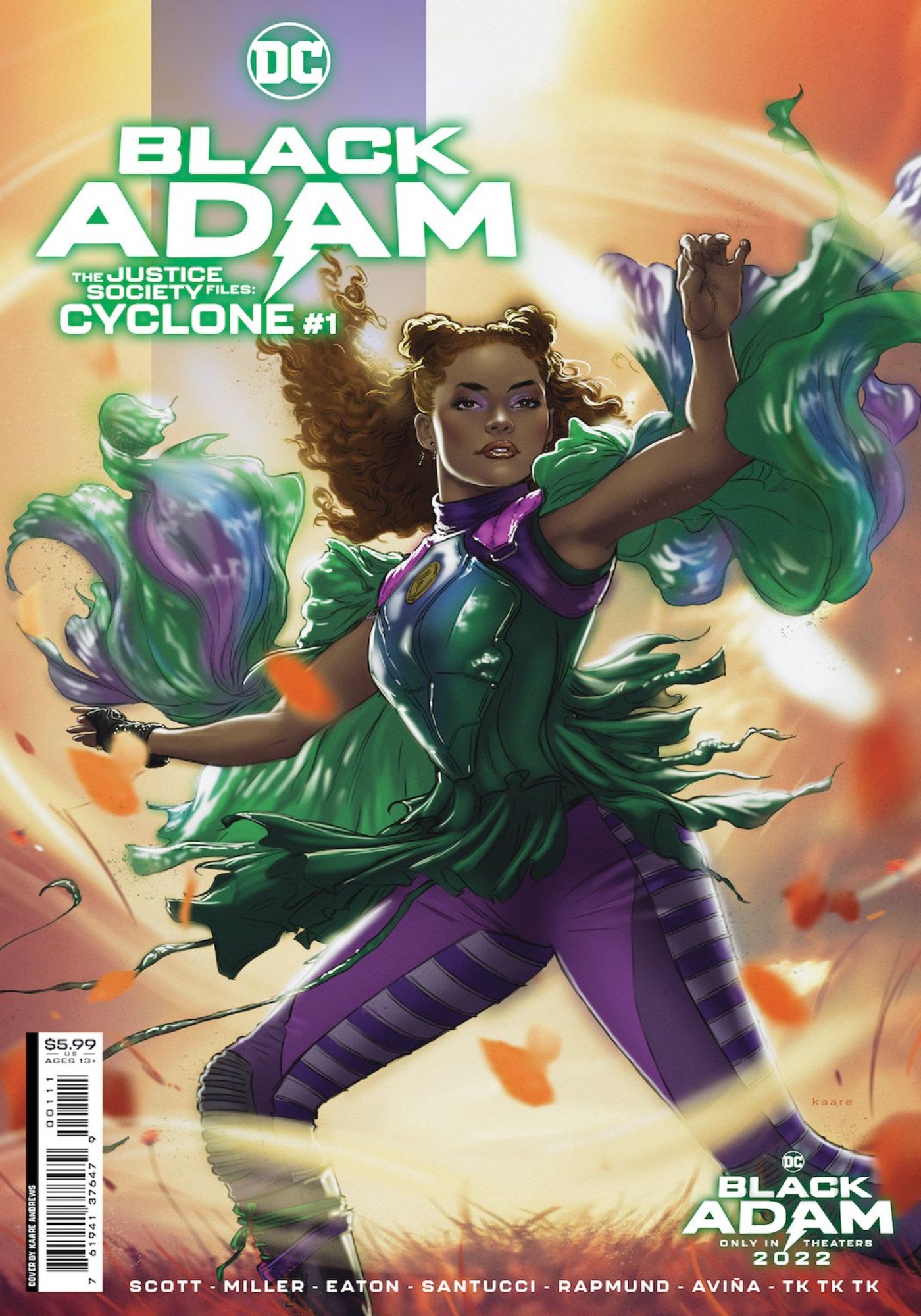 Black Adam Hero Gets Closer Look At Powers & Costume In DC Comics Cover