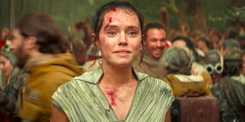 Daisy Ridley as Rey in Star Wars Rise of Skywalker