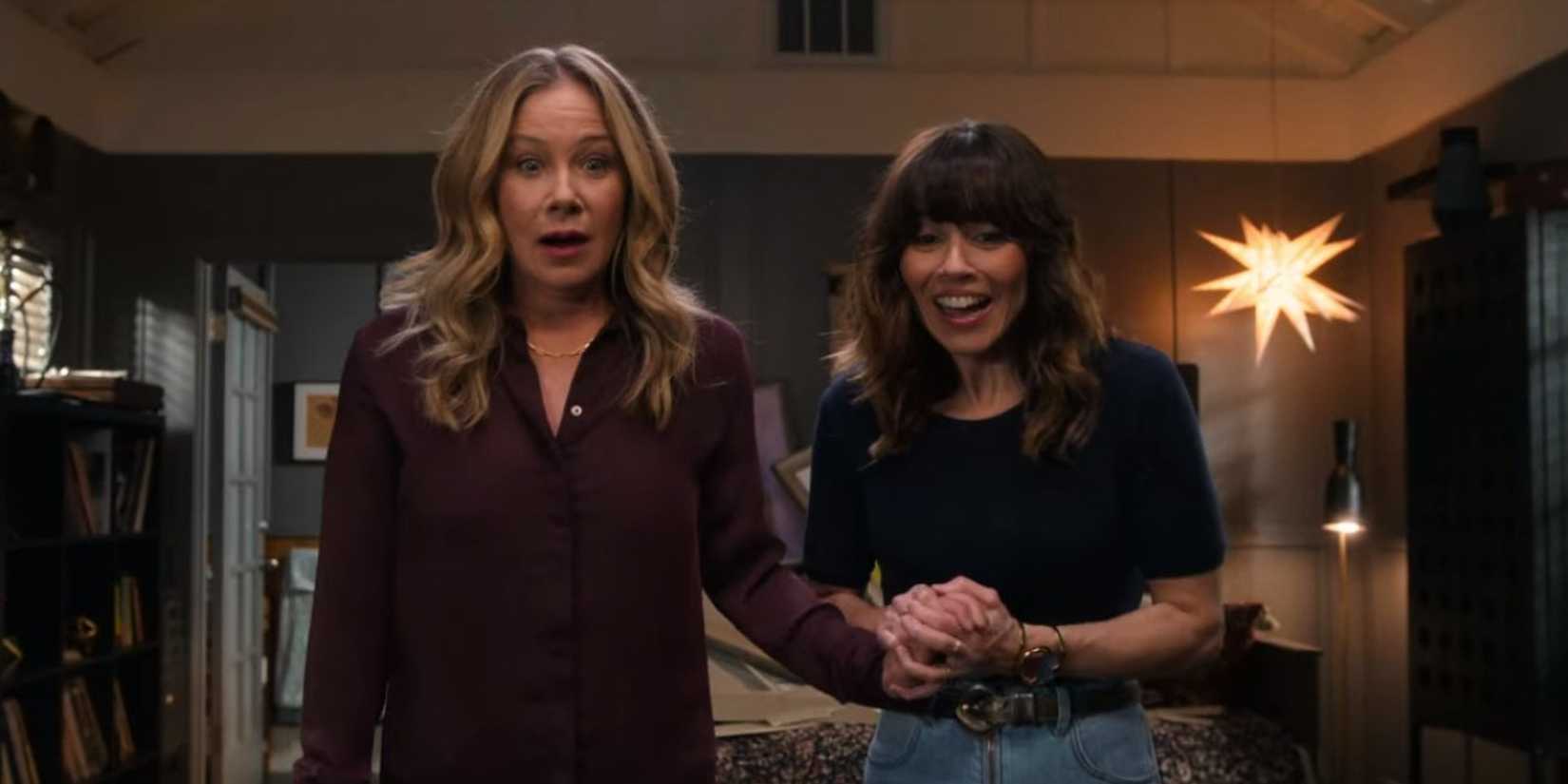 Jen and Judy smiling