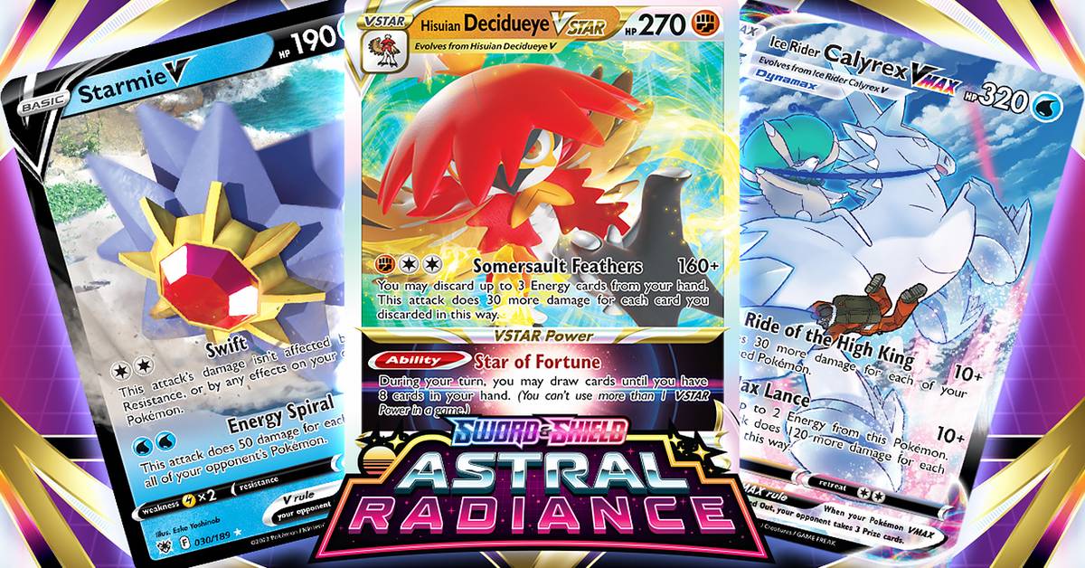 pokemon tcg astral radiance best cards TCG: The Top Astral Radiance Chase Cards
