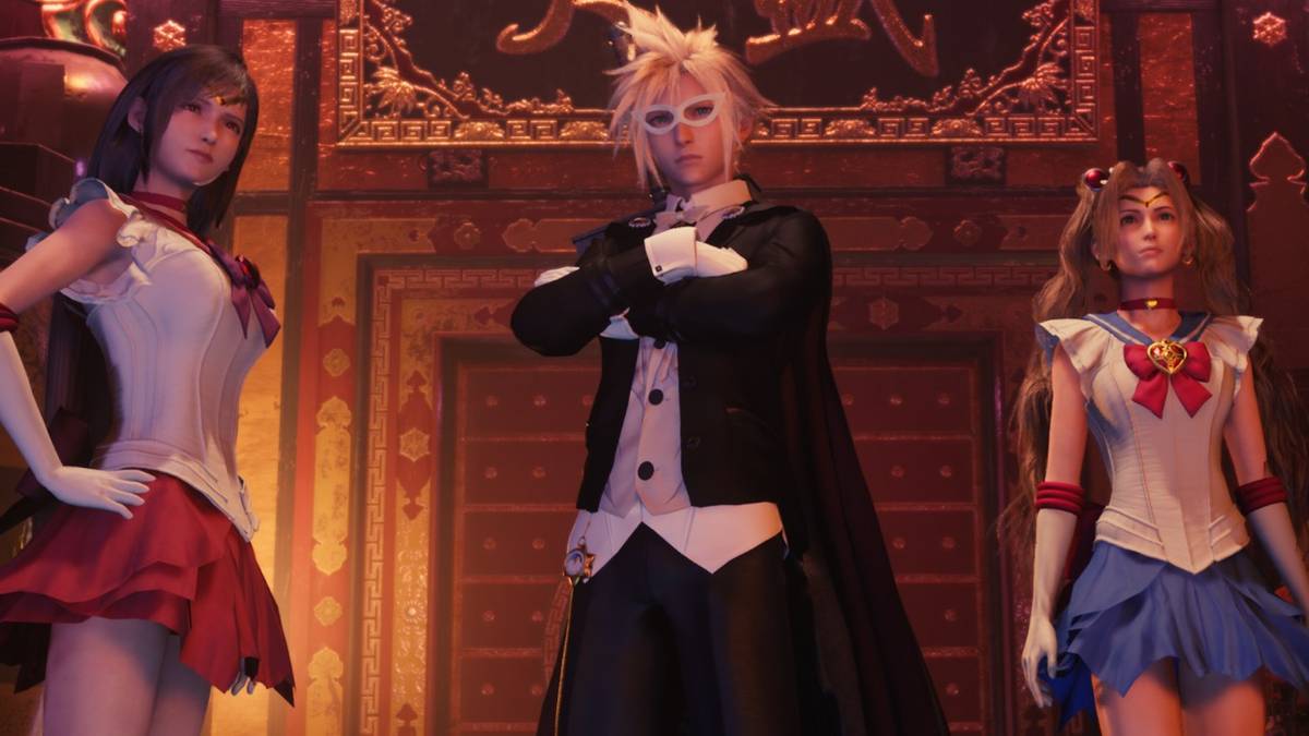 FF7 Becomes The Perfect Sailor Moon Game With Magical Mod