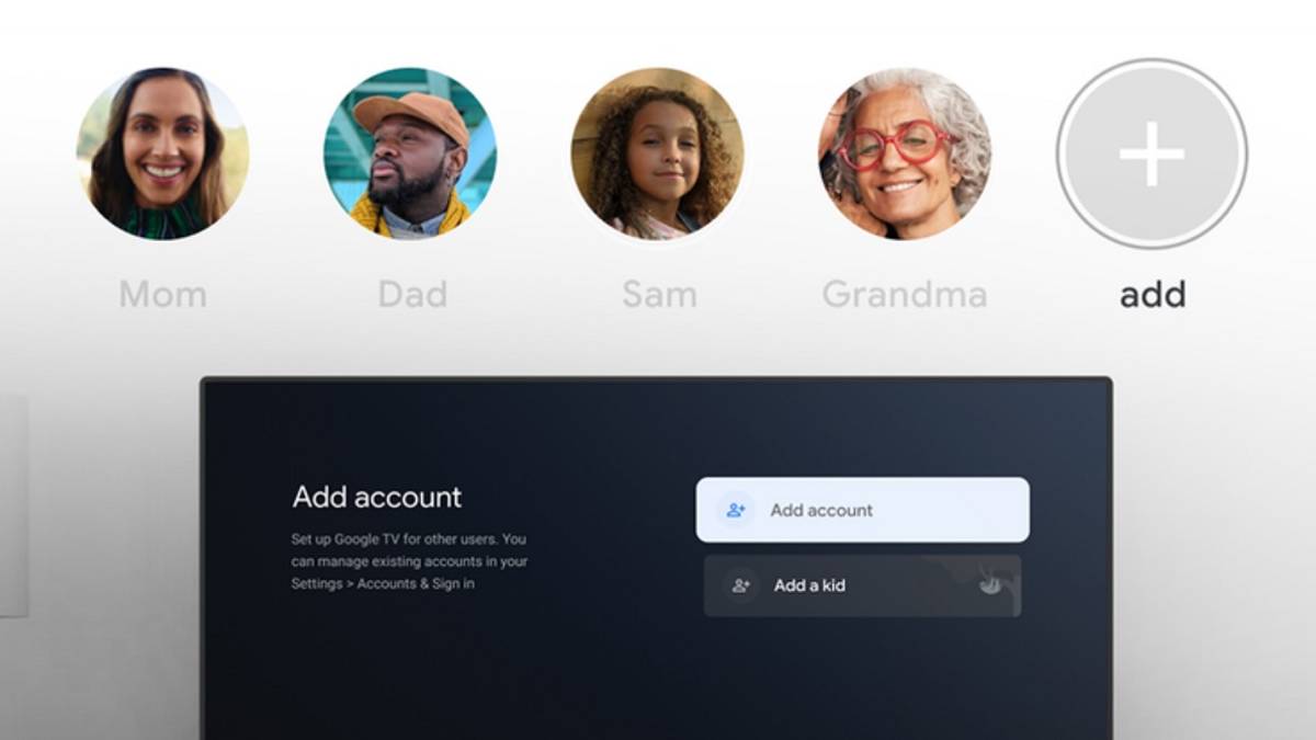 How To Add Multiple User Profiles On Google TV