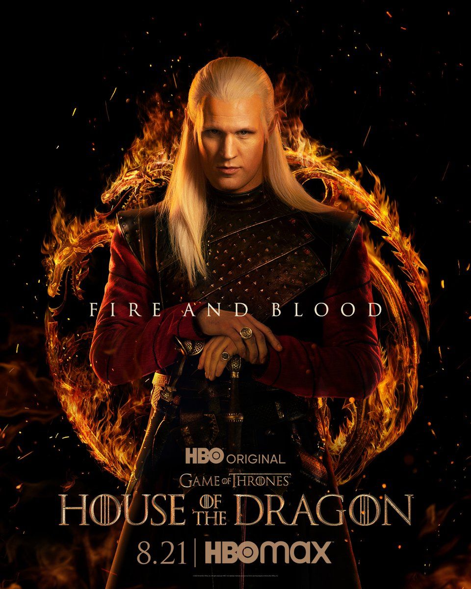 House of the Dragon Matt Smith as Daemon Targaryen