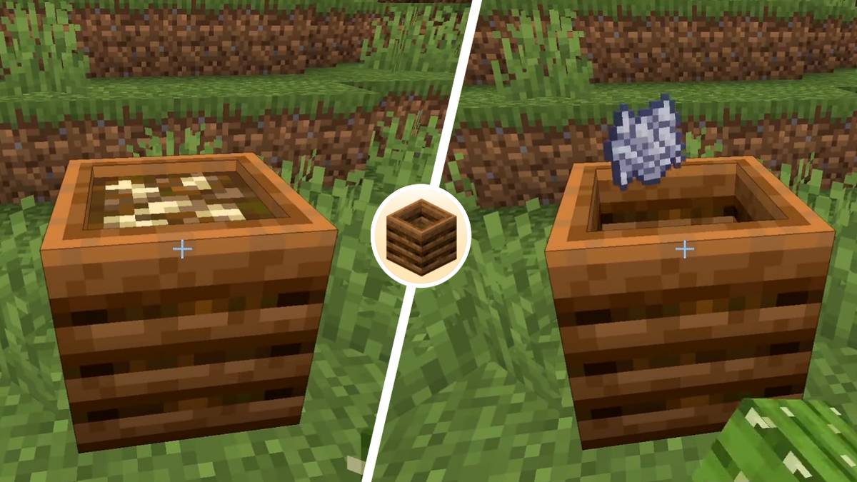 Minecraft Compactor Recipe How To Make a Composter in Minecraft (& What It Does)