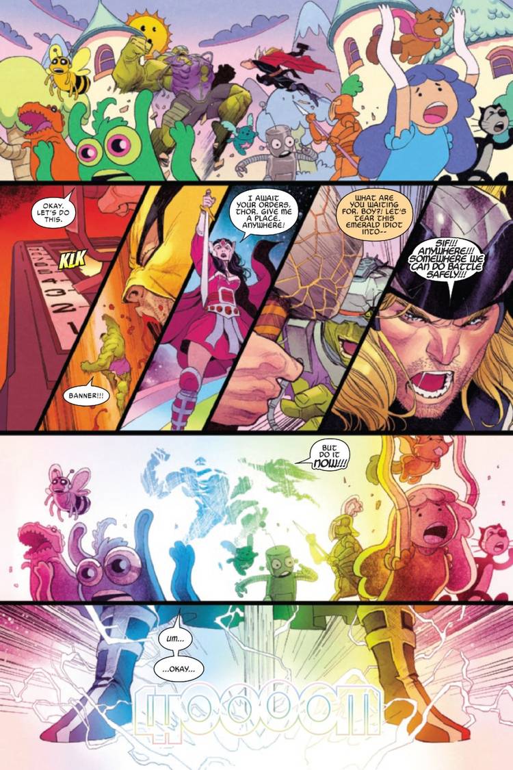 Thor & Hulk Battle Across the Multiverse in First Look at Epic Crossover