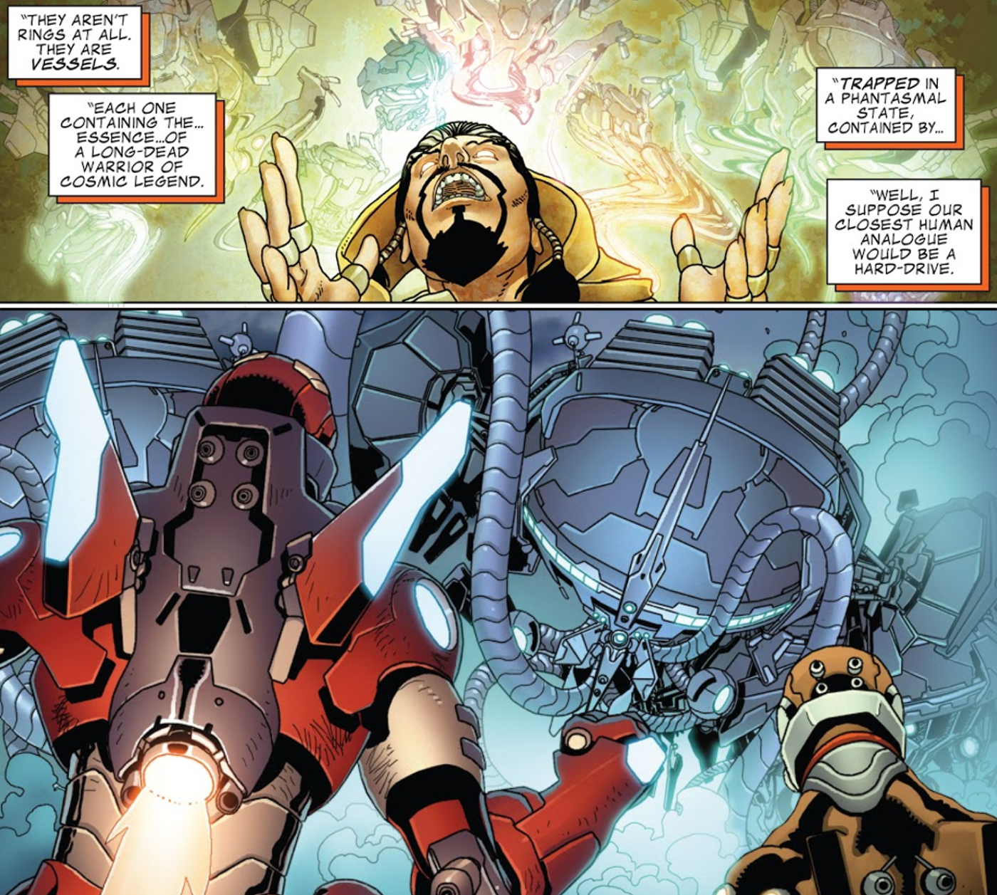 Iron Man Mandarin Shang Chi Ten Rings Titanomechs