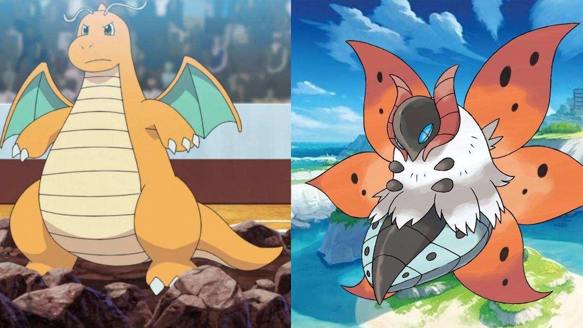 Hatched shiny larvesta and evolved to volcarona, image size:1200x675