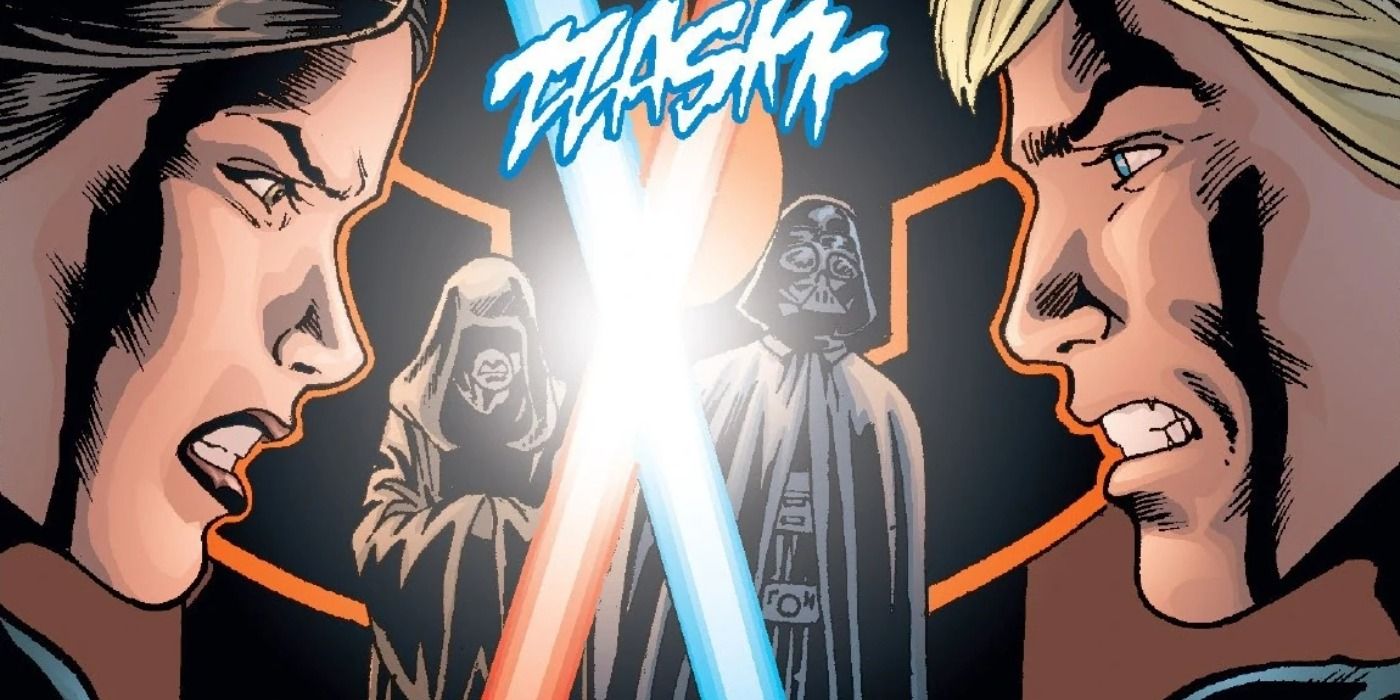 Leia vs Luke Star Wars Infinities