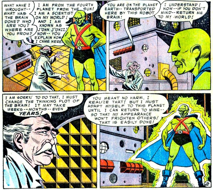 Action Figure DC Direct Martian Manhunter – Prima Apparizione Serie 4, Collezionabile 17,8 Cm