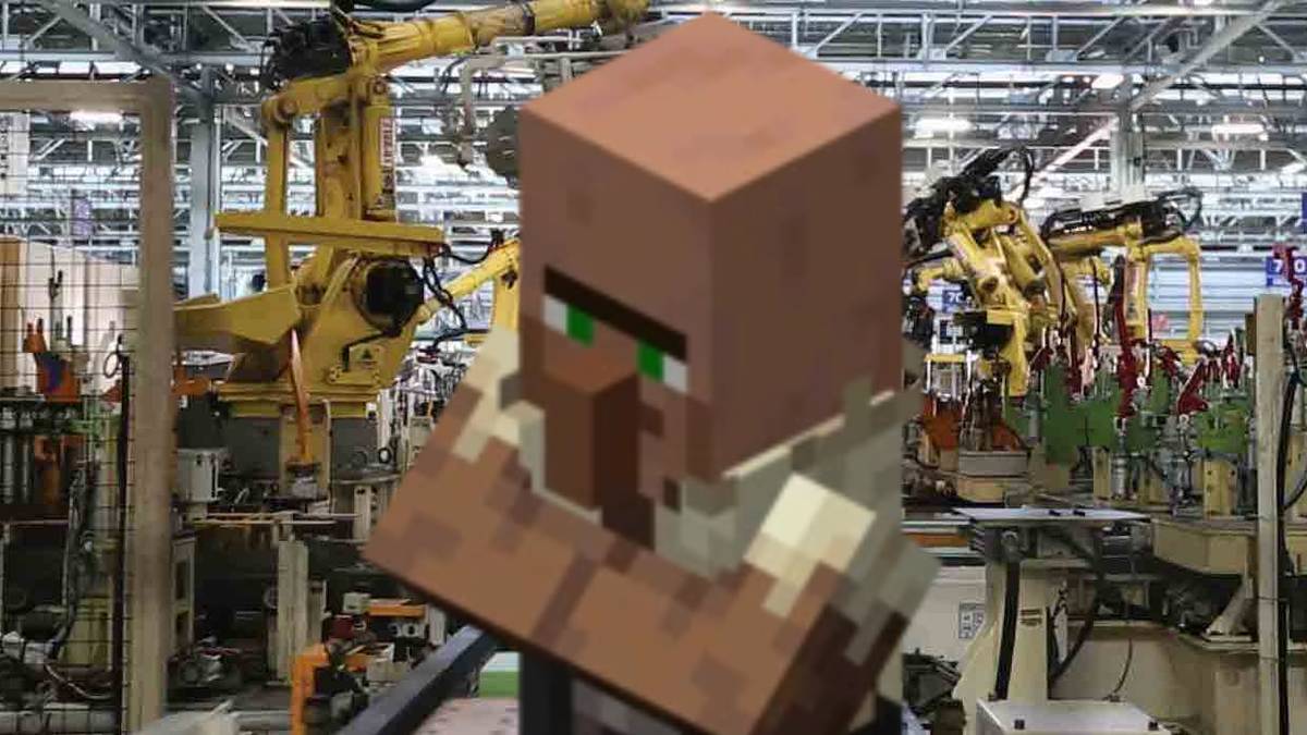 Minecraft Fan Creates Functional Factory (With Unsafe Work Conditions)