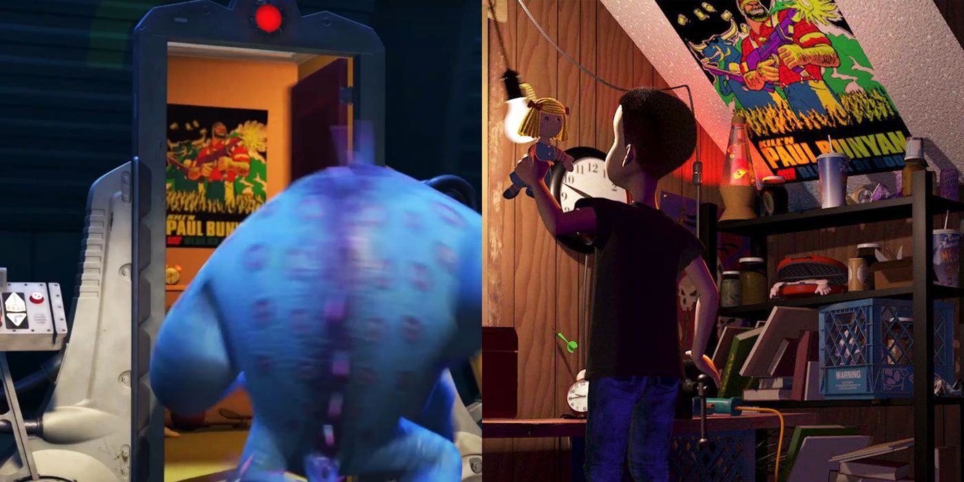 Monsters Inc Toy Story Easter Egg Sid theory