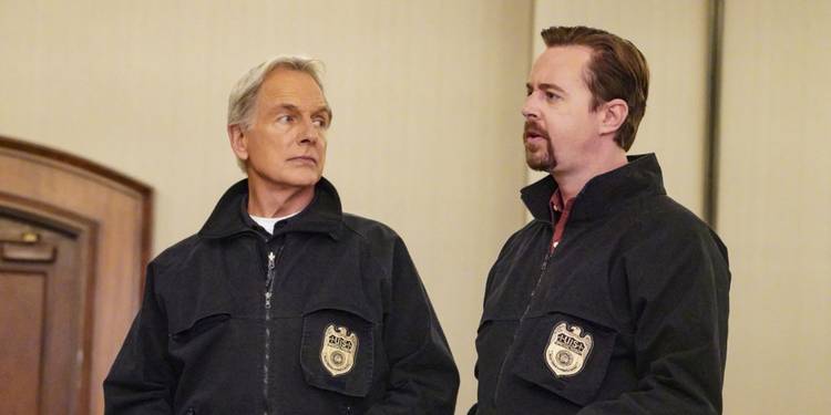 Gibbs and McGee in uniforms in NCIS