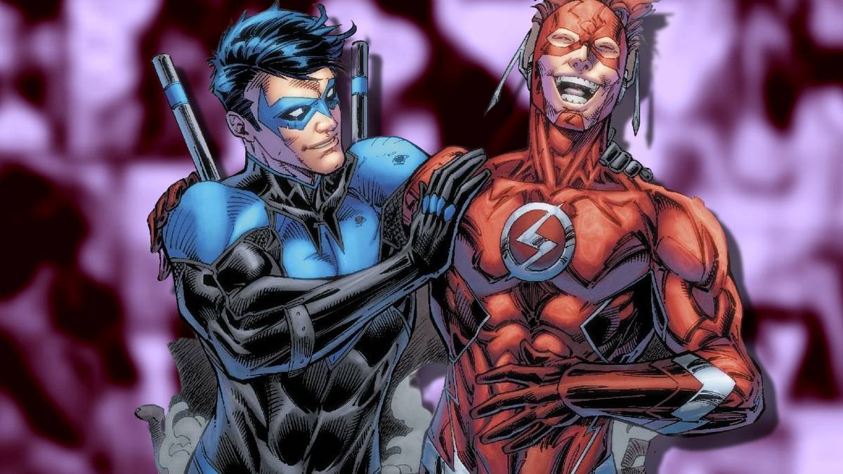 Flash Humiliates Nightwing by Making His TV Catchphrase Official Canon