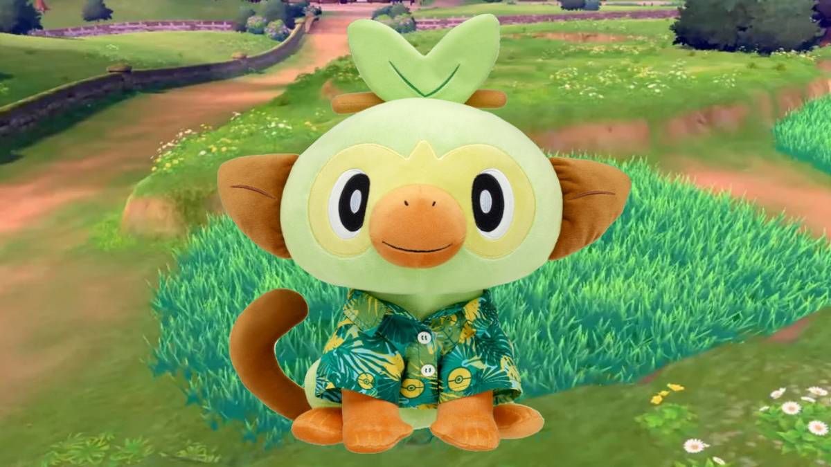 Starter Pokémon Grookey Becomes Build-a-Bear Plush
