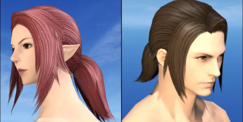 Ponytails in Final Fantasy XIV