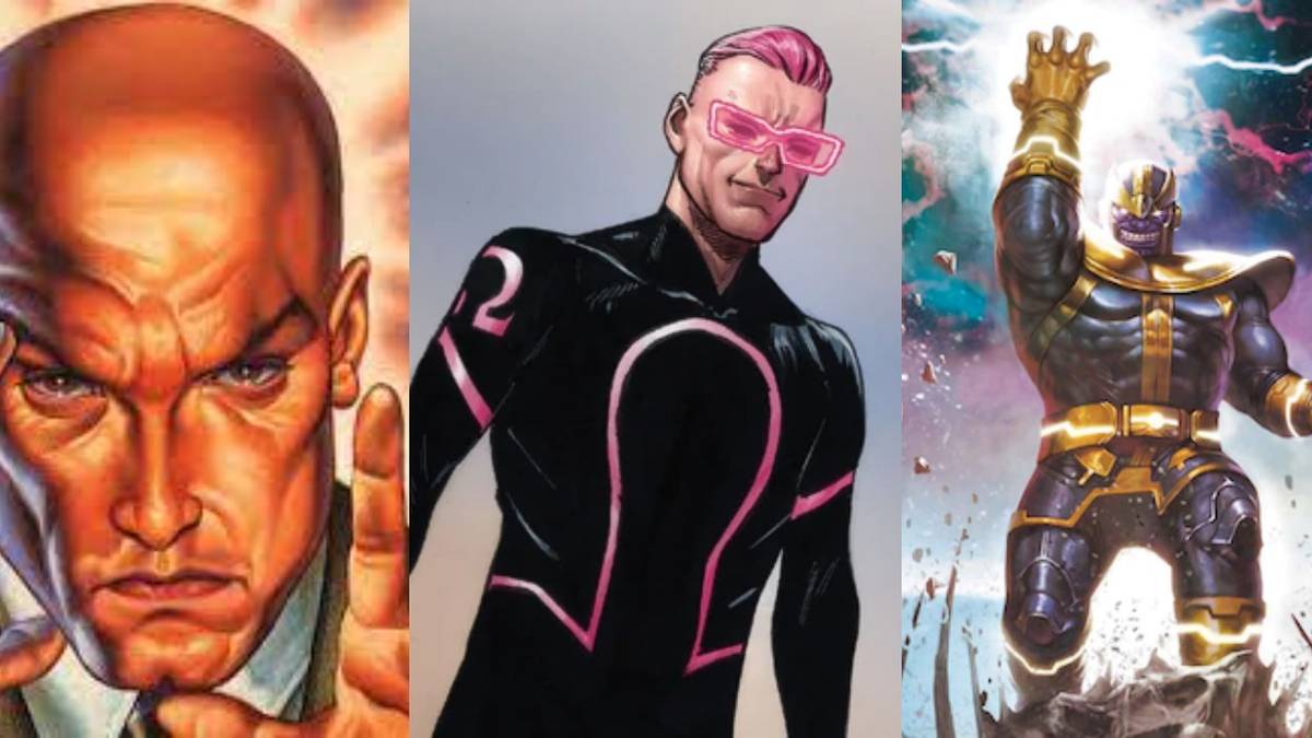 Collage of Marvel Telepaths
