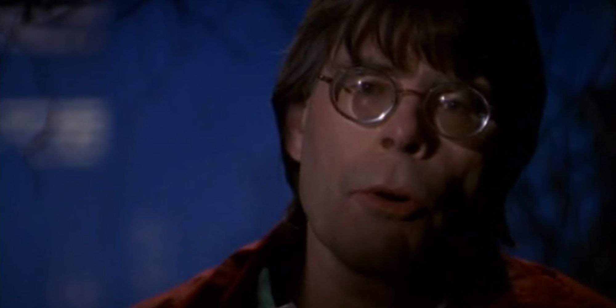 Stephen King as a pizza delivery driver in Rose Red