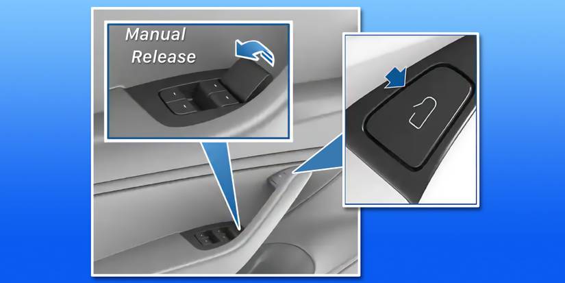 Tesla Emergency Interior Inside Door Release