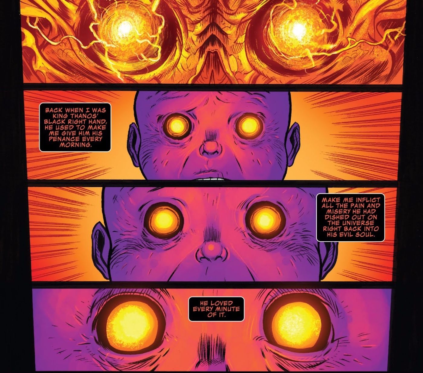 Thanos Ghost Rider Comic