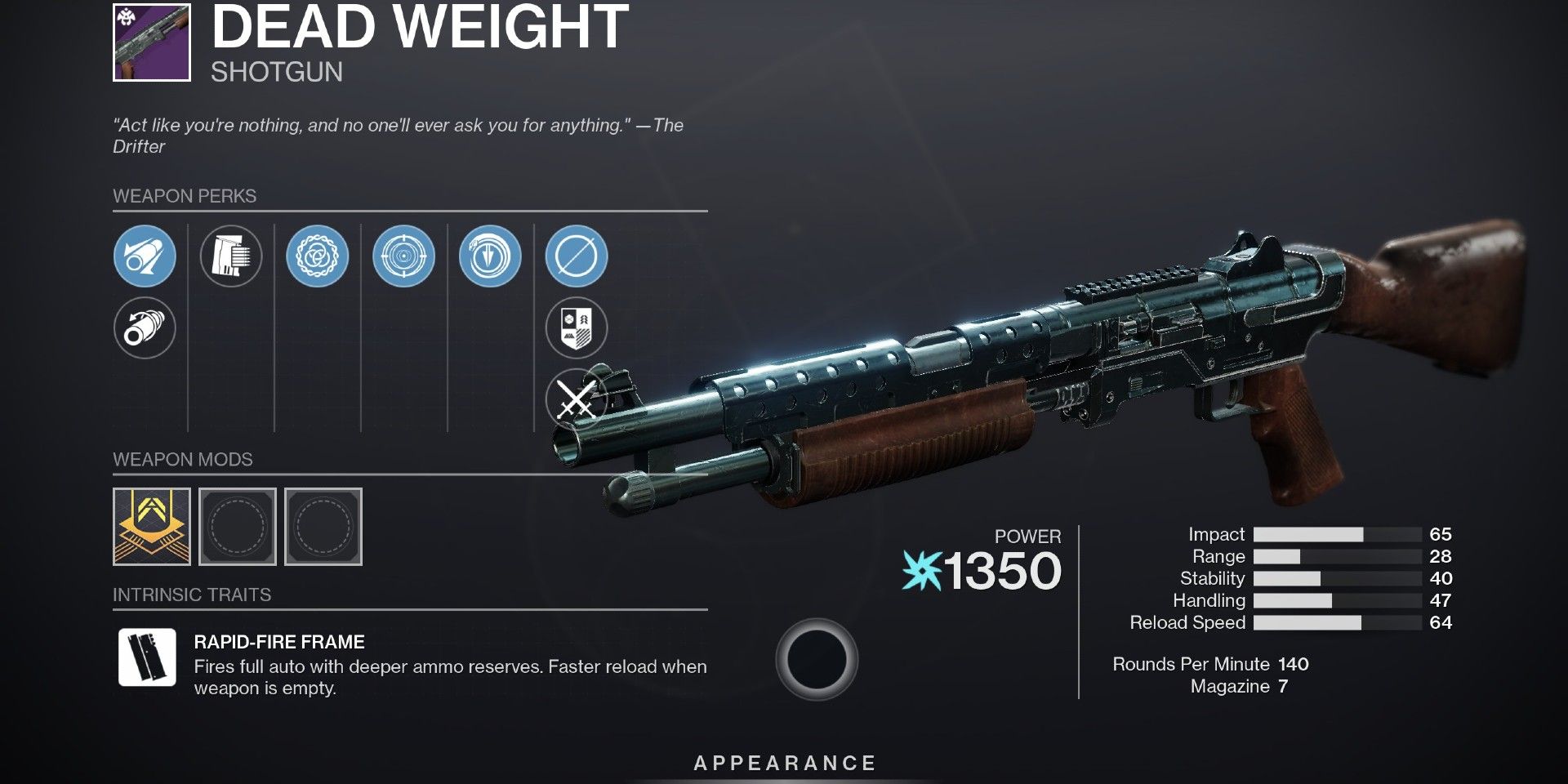 The Best Perks For Dead Weight In Destiny 2 Season Of The Haunted