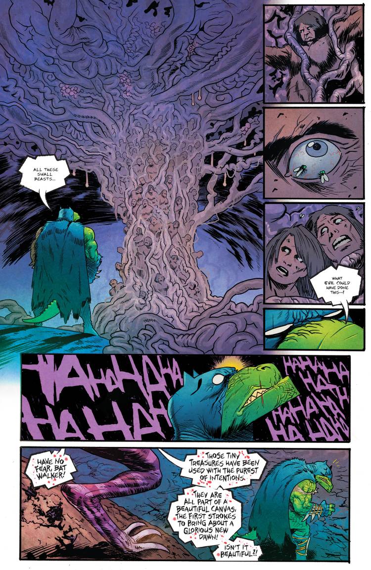 Batman's Epic New T-Rex Form Fulfills His Secret Obsession