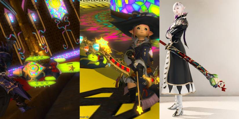 The Sabotender weapons in Final Fantasy XIV