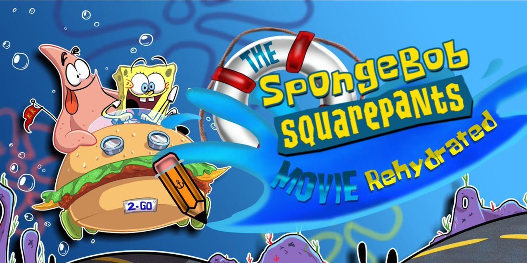 The Spongebob Squarepants Movie Rehydrated Poster