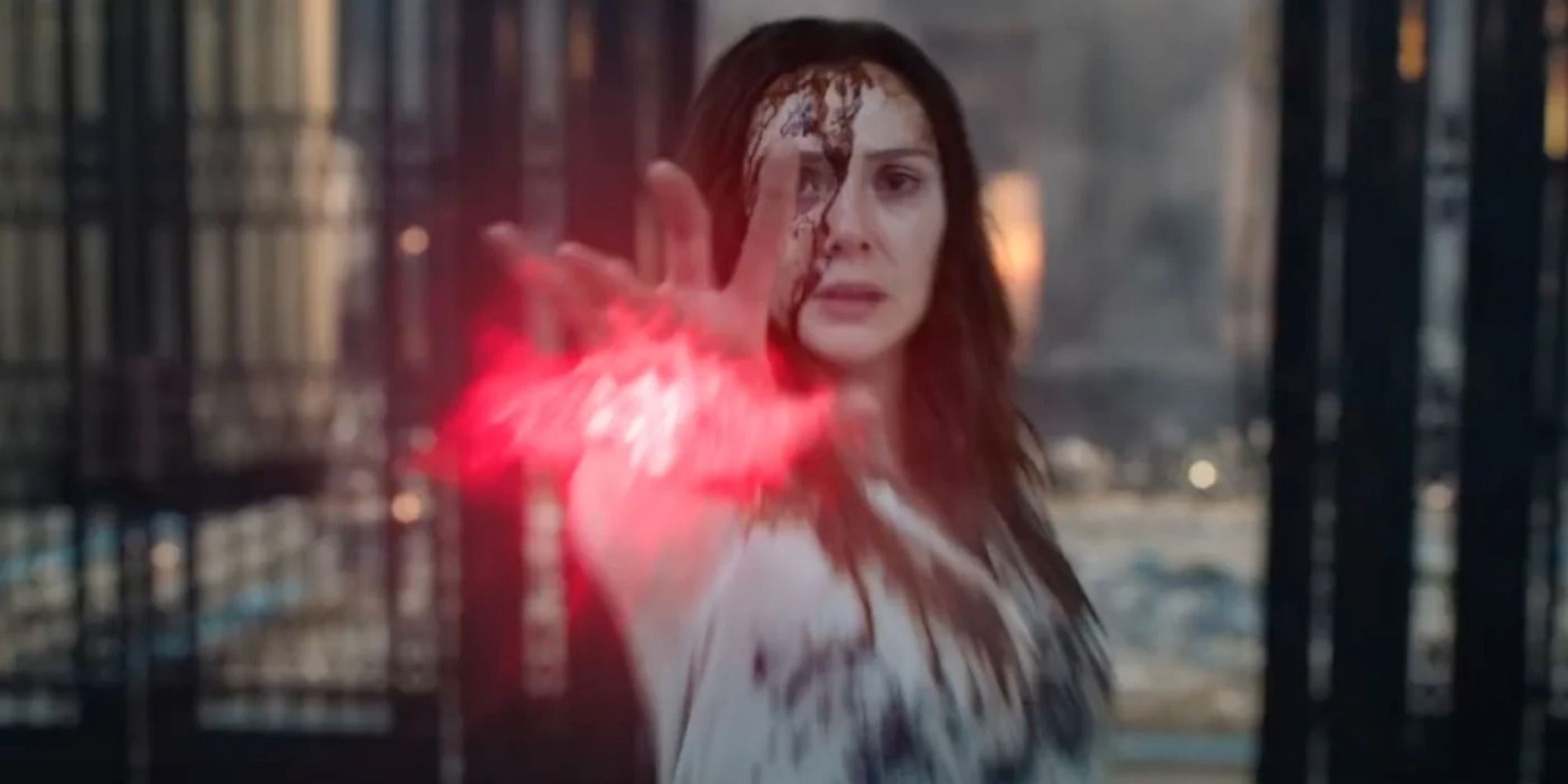 Wanda attacks in Doctor Strange in Multiverse of Madness.