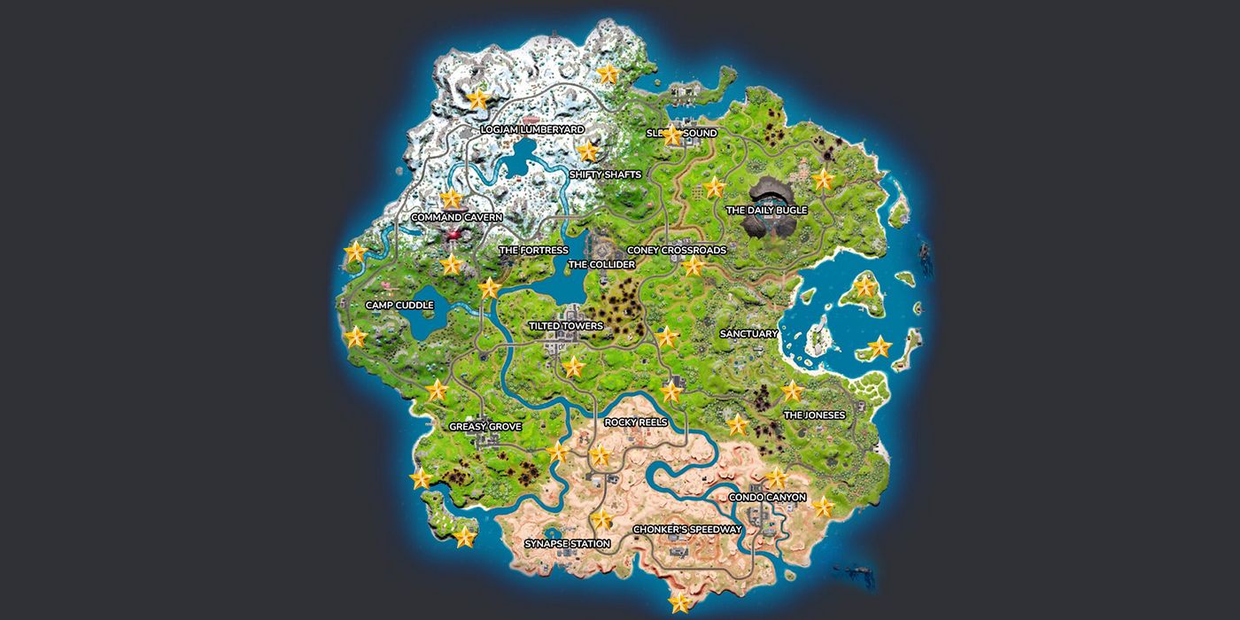 Where To Find Every Level Up Token in Fortnite Locations