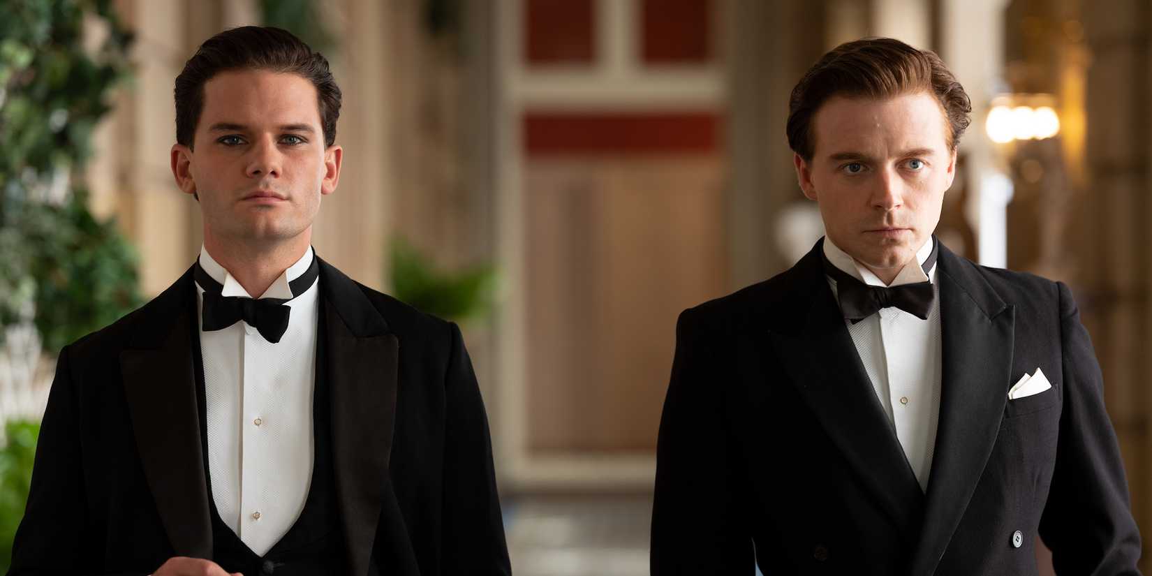 Jeremy Irvine and Jack Lowden in Benediction