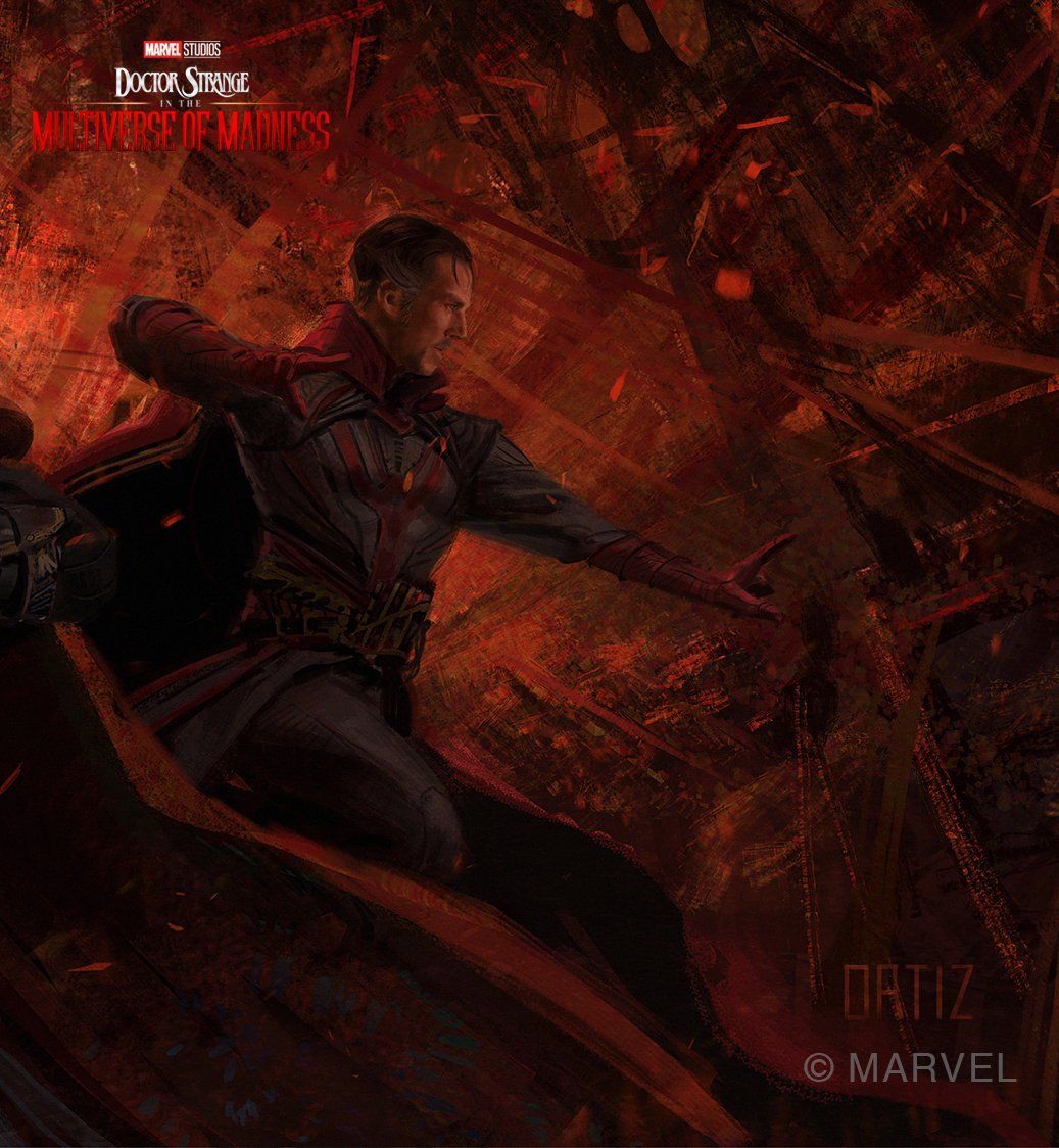 doctor strange in the multiverse of madness variants concept art 2
