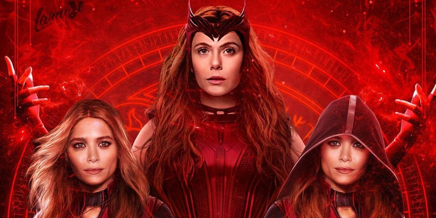 Scarlet Witch Art Casts the Olsen Twins as Wanda Variants